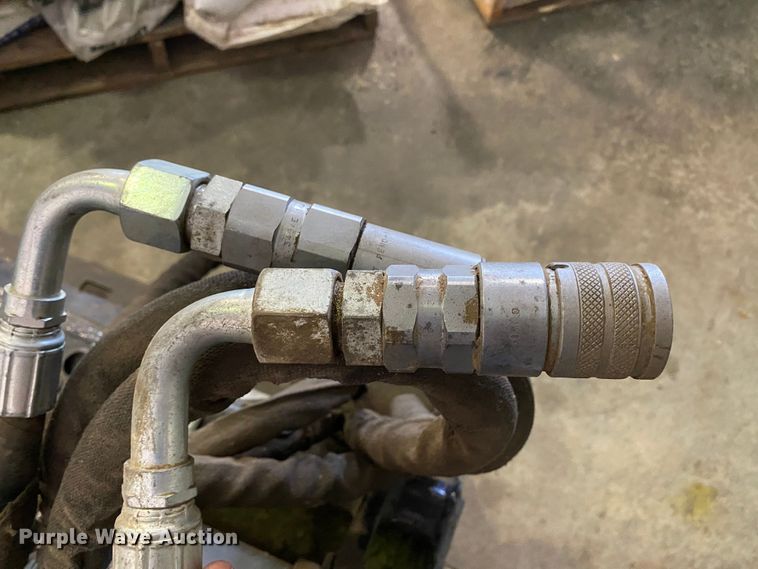 image for item HE9766 Quick Attach skid steer landscape rake