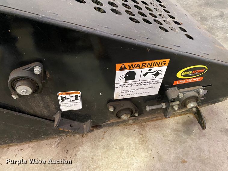 image for item HE9766 Quick Attach skid steer landscape rake