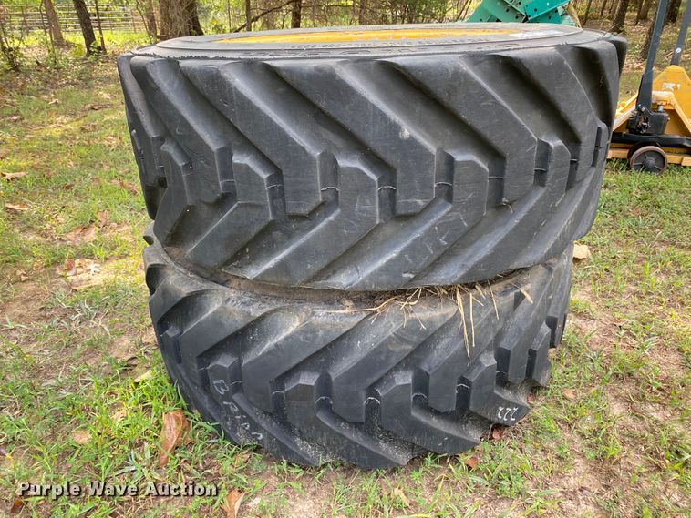 image for item HE9776 (2) IN445/50D710 foam filled tires