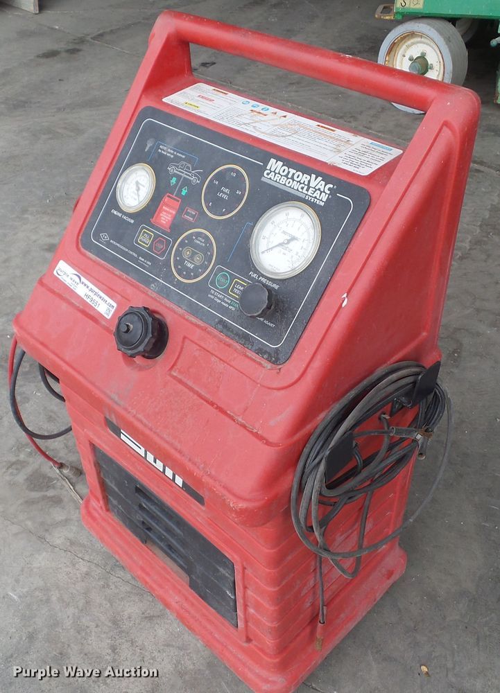 image for item HF9551 Sun Electric Motor Vac EEFS100B Carbon Clean fuel system service system