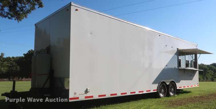 image for item HJ9331 2010 LEE LT-28 food service vending concession trailer