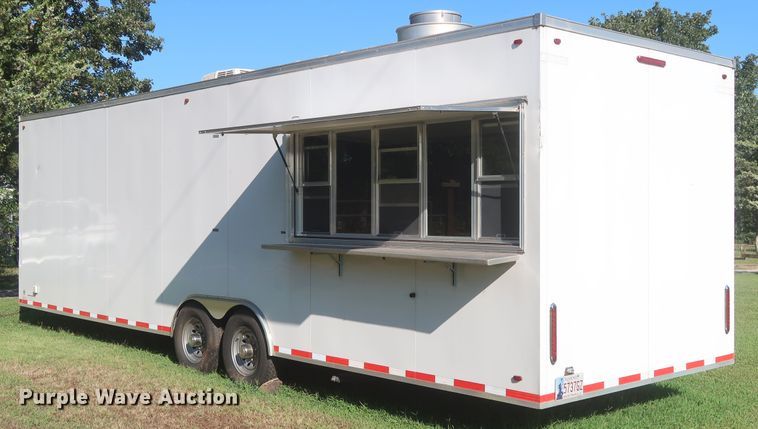 image for item HJ9331 2010 LEE LT-28 food service vending concession trailer