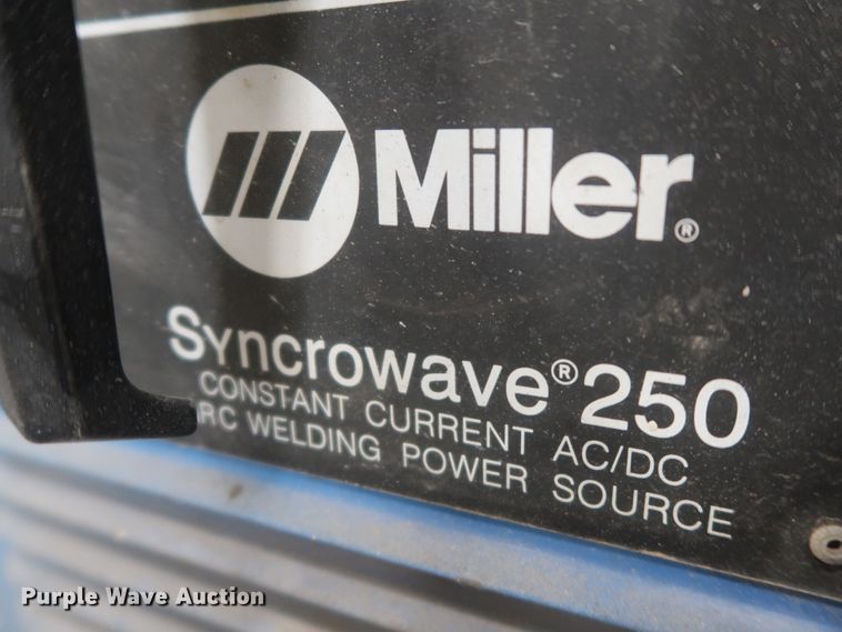 image for item HJ9372 Miller Syncrowave 250 constant current AC/DC arc welder