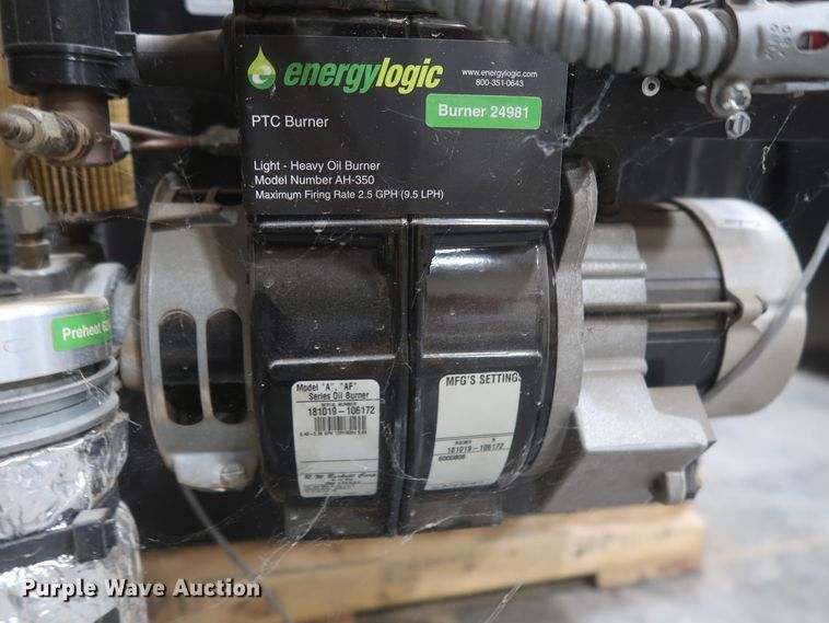 image for item HJ9389 Energy Logic EL-350H waste oil heater