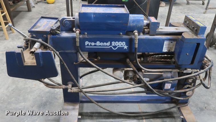 image for item HJ9390 Bend-Pak Pro-Bend 2000 pipe bender