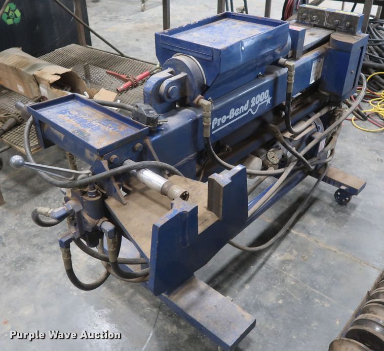 image for item HJ9390 Bend-Pak Pro-Bend 2000 pipe bender