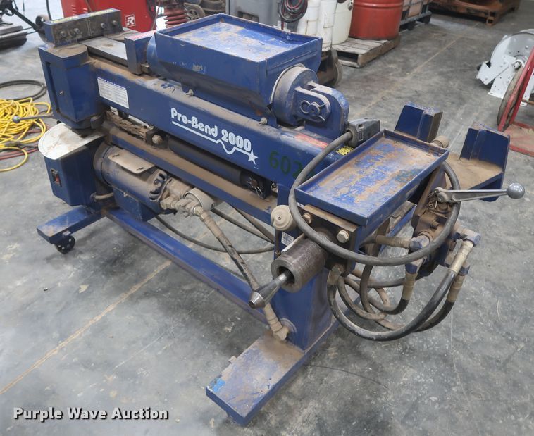 image for item HJ9390 Bend-Pak Pro-Bend 2000 pipe bender
