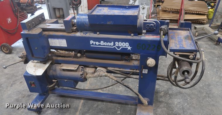 image for item HJ9390 Bend-Pak Pro-Bend 2000 pipe bender
