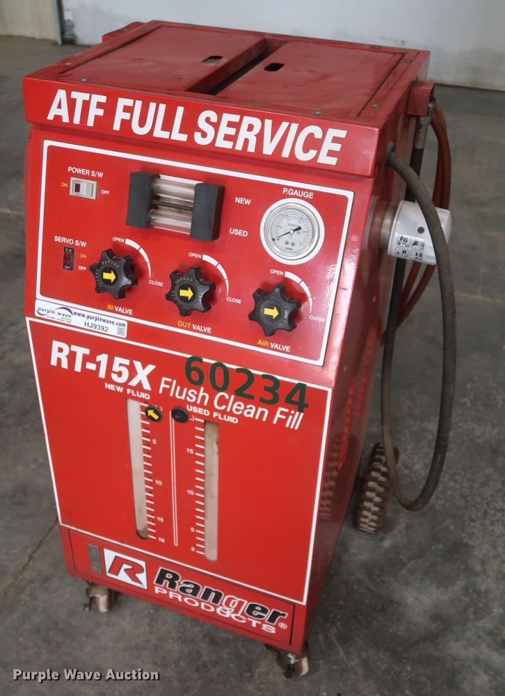 image for item HJ9392 Ranger RT-15X transmission flush machine