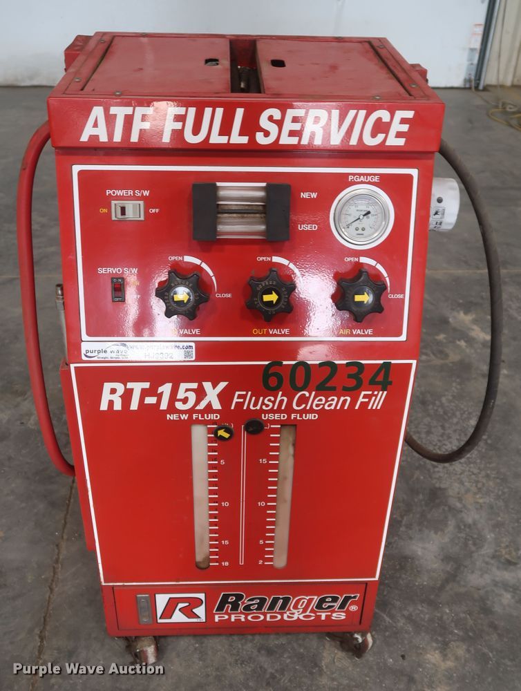 image for item HJ9392 Ranger RT-15X transmission flush machine