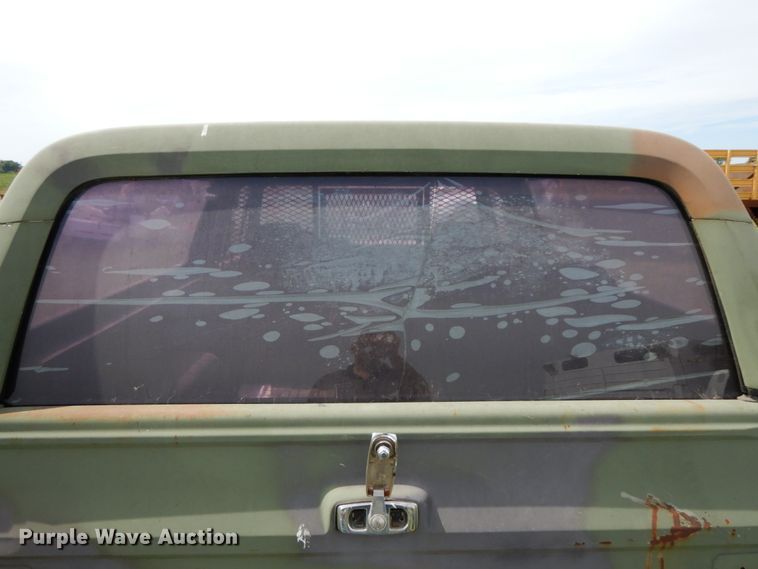 image for item HJ9605 1984 Chevrolet D10 Military Blazer  SUV