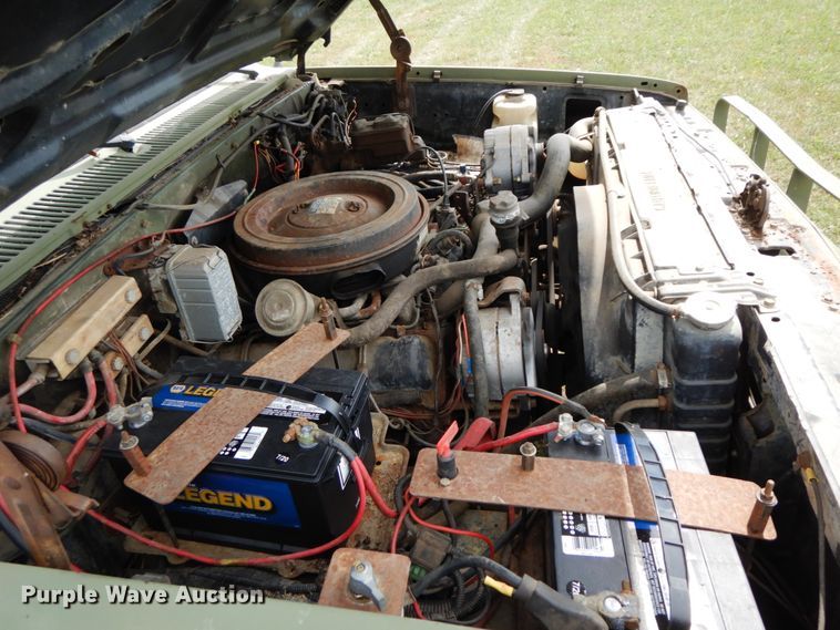 image for item HJ9605 1984 Chevrolet D10 Military Blazer  SUV