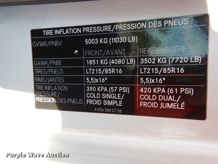 image for item HJ9619 2007 Dodge Sprinter 3500  shuttle bus