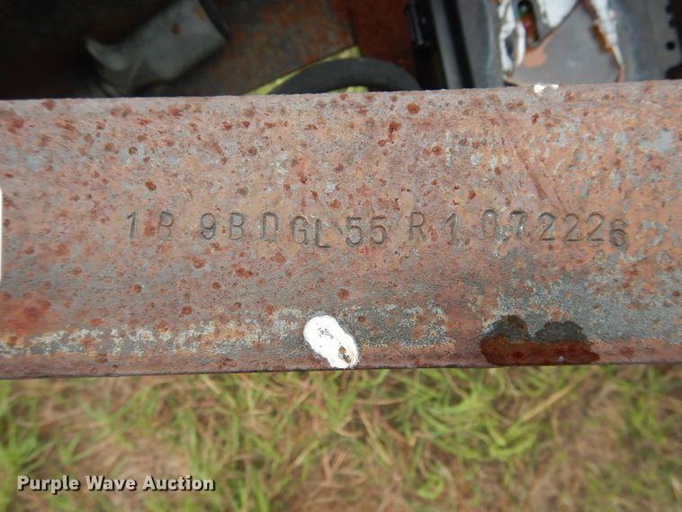 image for item HO9912 1994 Blair equipment trailer