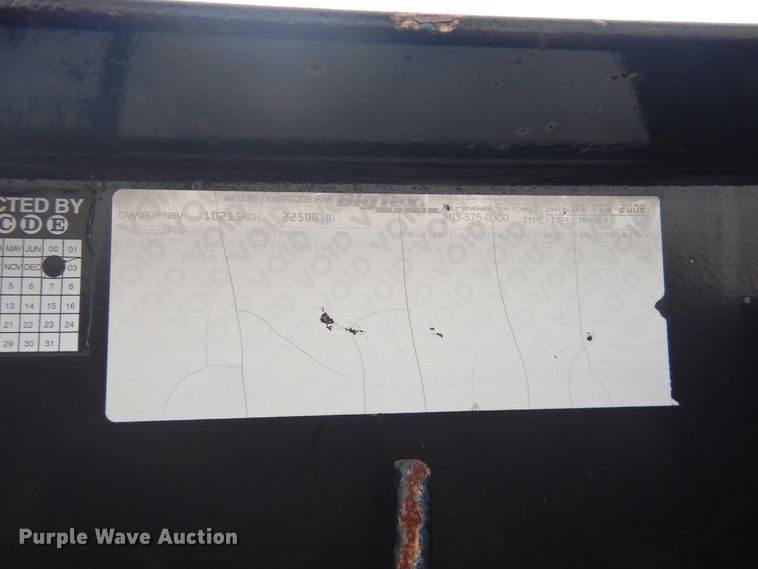 image for item HO9913 2002 Big Tex 22GN-24 equipment trailer