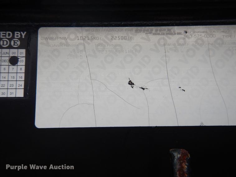 image for item HO9913 2002 Big Tex 22GN-24 equipment trailer