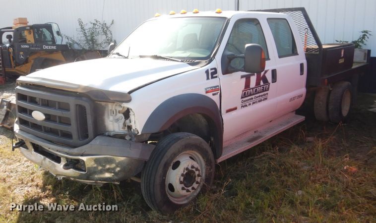 image for item HP9806 2005 Ford F450 Super Duty  flatbed truck