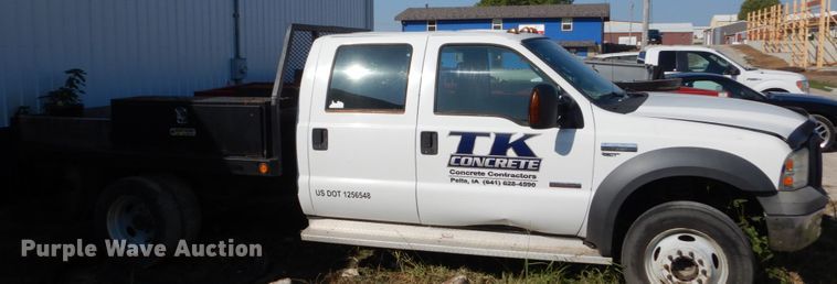 image for item HP9806 2005 Ford F450 Super Duty  flatbed truck
