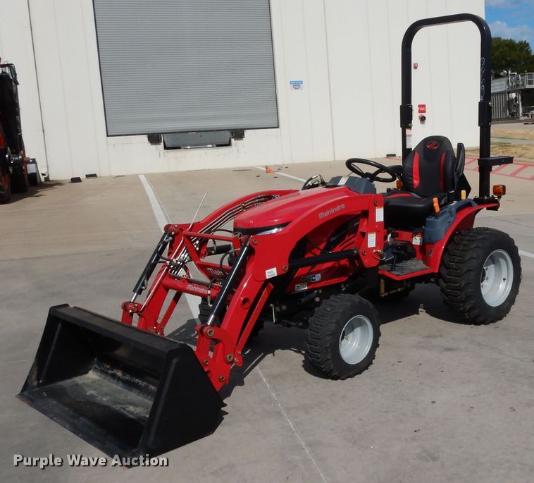 image for item HR9567 2016 Mahindra eMax 22L  MFWD tractor