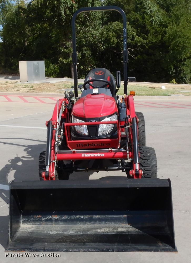 image for item HR9567 2016 Mahindra eMax 22L  MFWD tractor