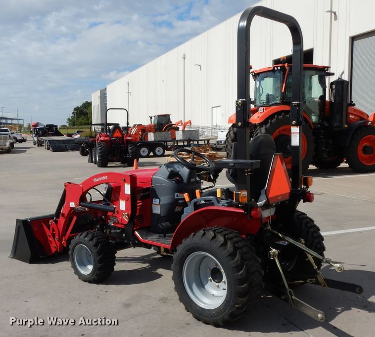 image for item HR9567 2016 Mahindra eMax 22L  MFWD tractor