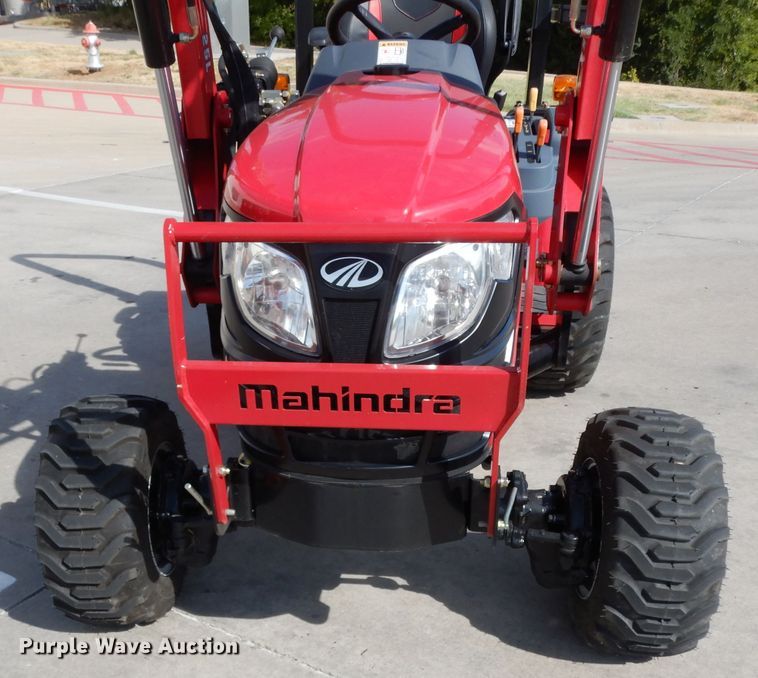 image for item HR9567 2016 Mahindra eMax 22L  MFWD tractor