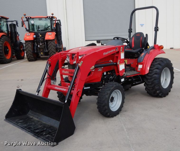 image for item HR9568 2019 Mahindra 1635H  MFWD tractor