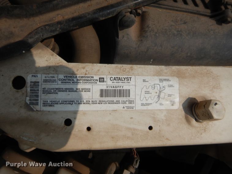 image for item HW9265 2003 Buick Century