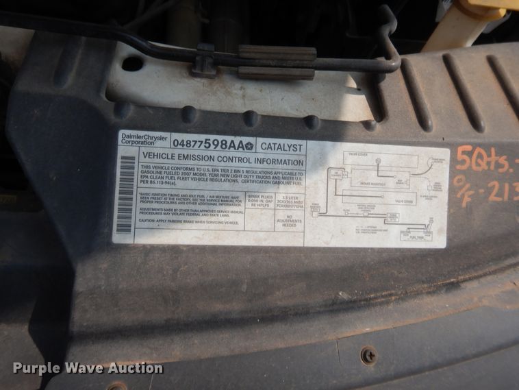 image for item HW9269 2007 Dodge Grand Caravan  van