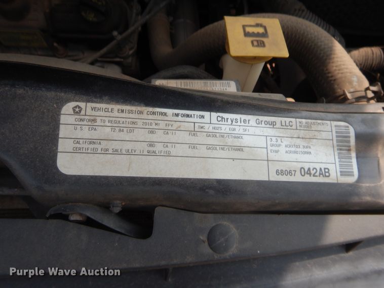 image for item HW9271 2010 Dodge Grand Caravan  van