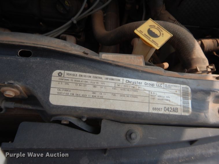 image for item HW9275 2010 Dodge Grand Caravan  van