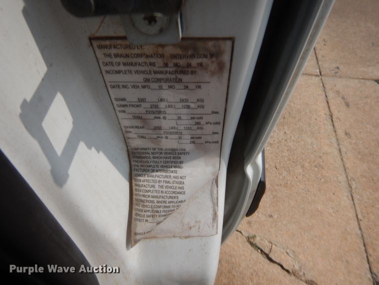 image for item HW9276 2005 Chevrolet Venture  van