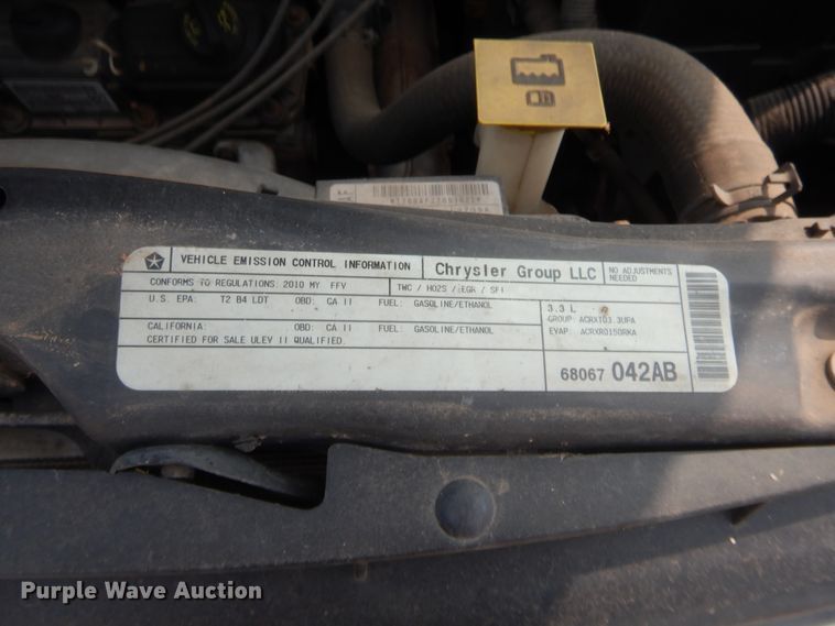 image for item HW9277 2010 Dodge Grand Caravan  van