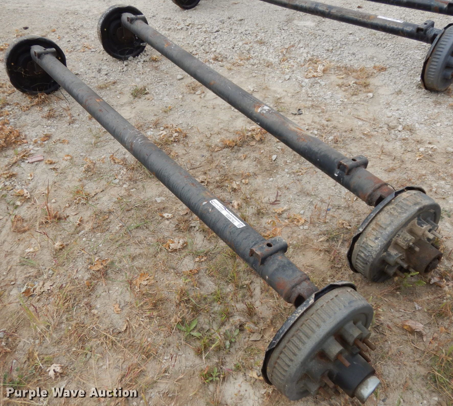 (2) Dexter torsion axles in Omaha, NE Item GQ9782 sold Purple Wave