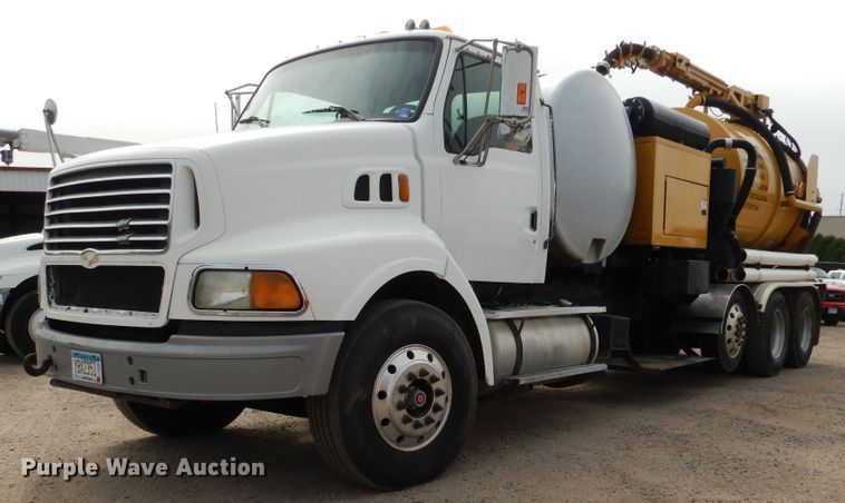 image for item AF9974 2000 Sterling A-Line  truck with 2014 McLaughlin vacuum excavator
