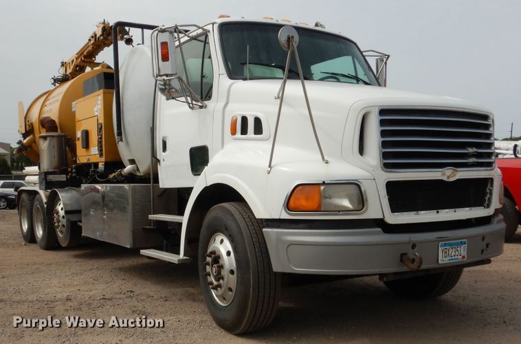 image for item AF9974 2000 Sterling A-Line  truck with 2014 McLaughlin vacuum excavator