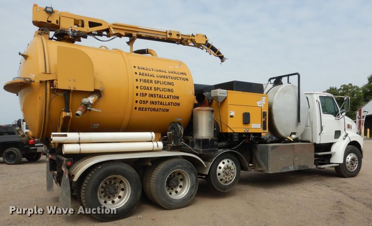 image for item AF9974 2000 Sterling A-Line  truck with 2014 McLaughlin vacuum excavator