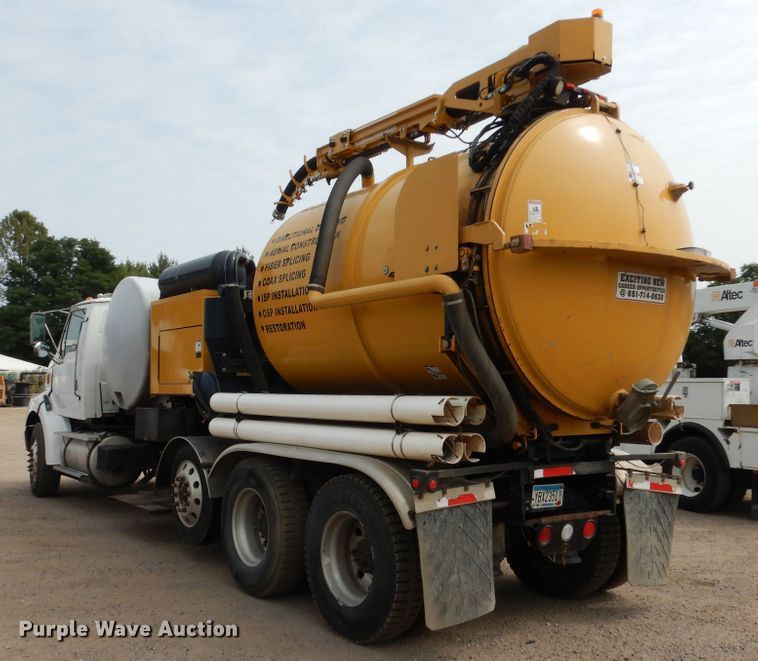 image for item AF9974 2000 Sterling A-Line  truck with 2014 McLaughlin vacuum excavator