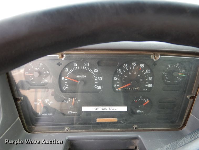 image for item AF9974 2000 Sterling A-Line  truck with 2014 McLaughlin vacuum excavator