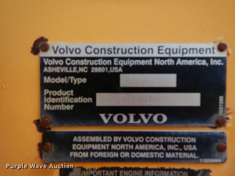 image for item AF9977 2005 Volvo L90E  wheel loader