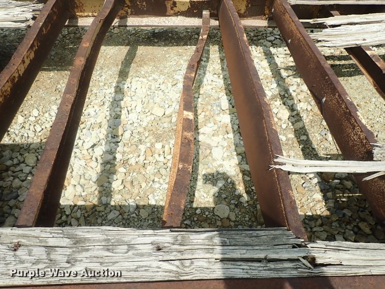 image for item DC3318 1975 Dakota 1755DC8 lowboy equipment trailer