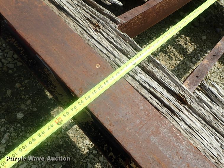 image for item DC3318 1975 Dakota 1755DC8 lowboy equipment trailer