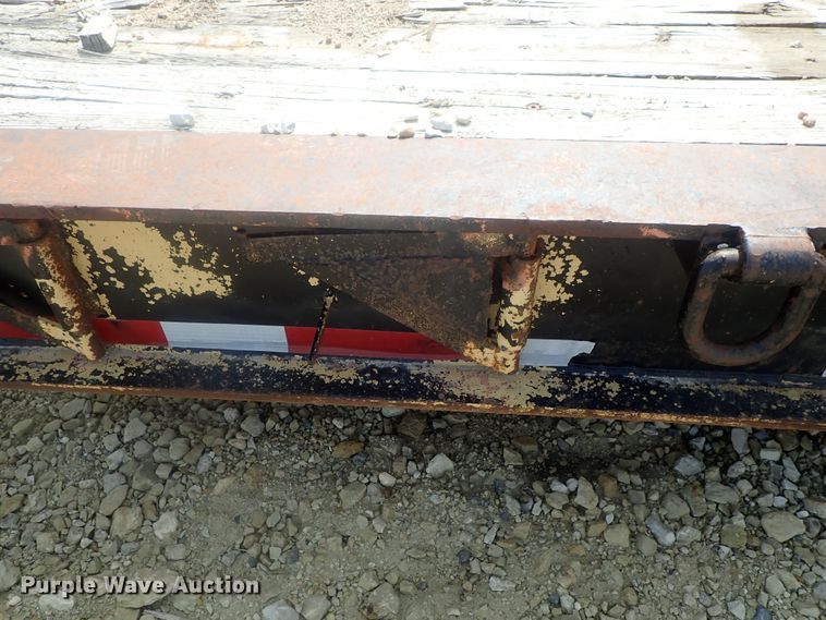 image for item DC3318 1975 Dakota 1755DC8 lowboy equipment trailer