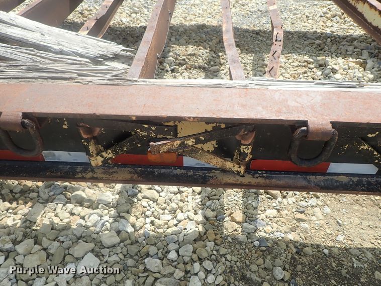 image for item DC3318 1975 Dakota 1755DC8 lowboy equipment trailer