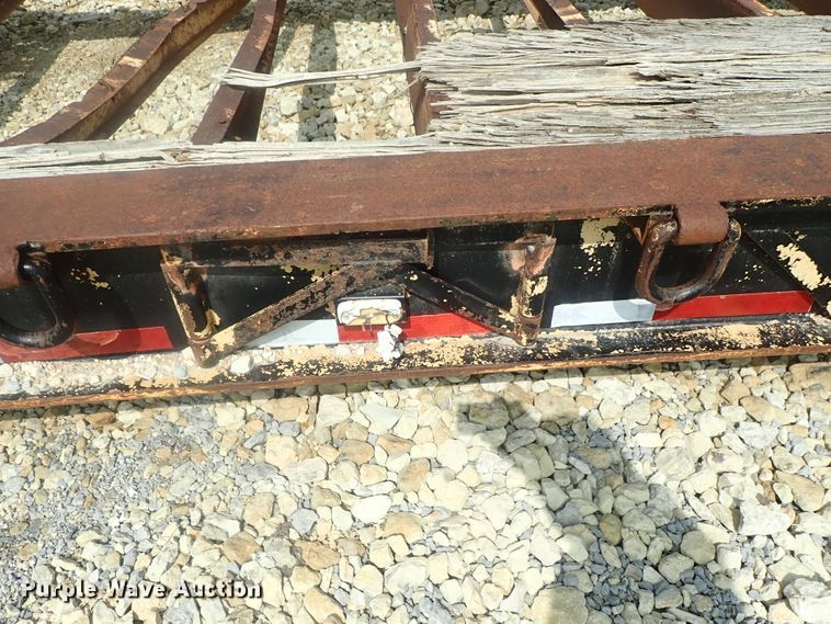 image for item DC3318 1975 Dakota 1755DC8 lowboy equipment trailer