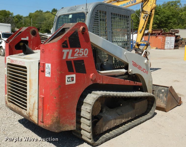 image for item DD2514 2012 Takeuchi TL250  skid steer loader