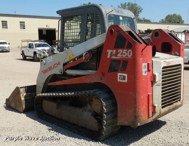 image for item DD2514 2012 Takeuchi TL250  skid steer loader