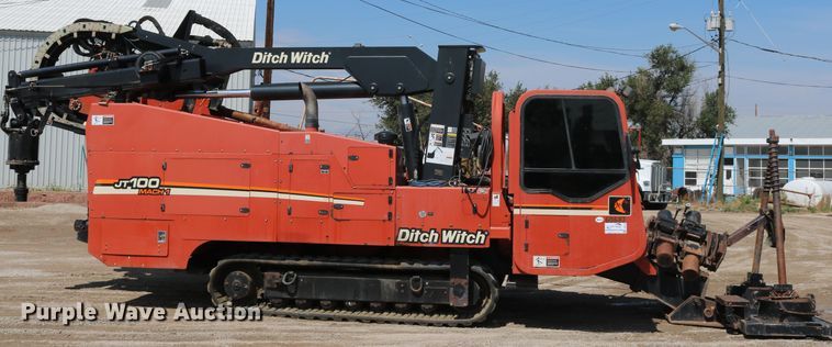 image for item DD6139 2012 Ditch Witch JT100 Mach 1  directional boring unit
