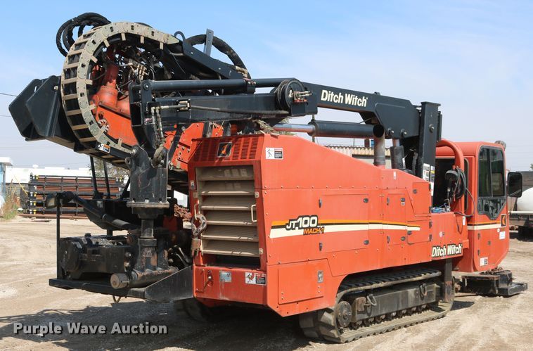 image for item DD6139 2012 Ditch Witch JT100 Mach 1  directional boring unit
