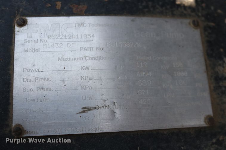 image for item DD6139 2012 Ditch Witch JT100 Mach 1  directional boring unit